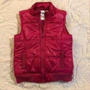 💜 Justice Hot Pink Girls Vest, size 12